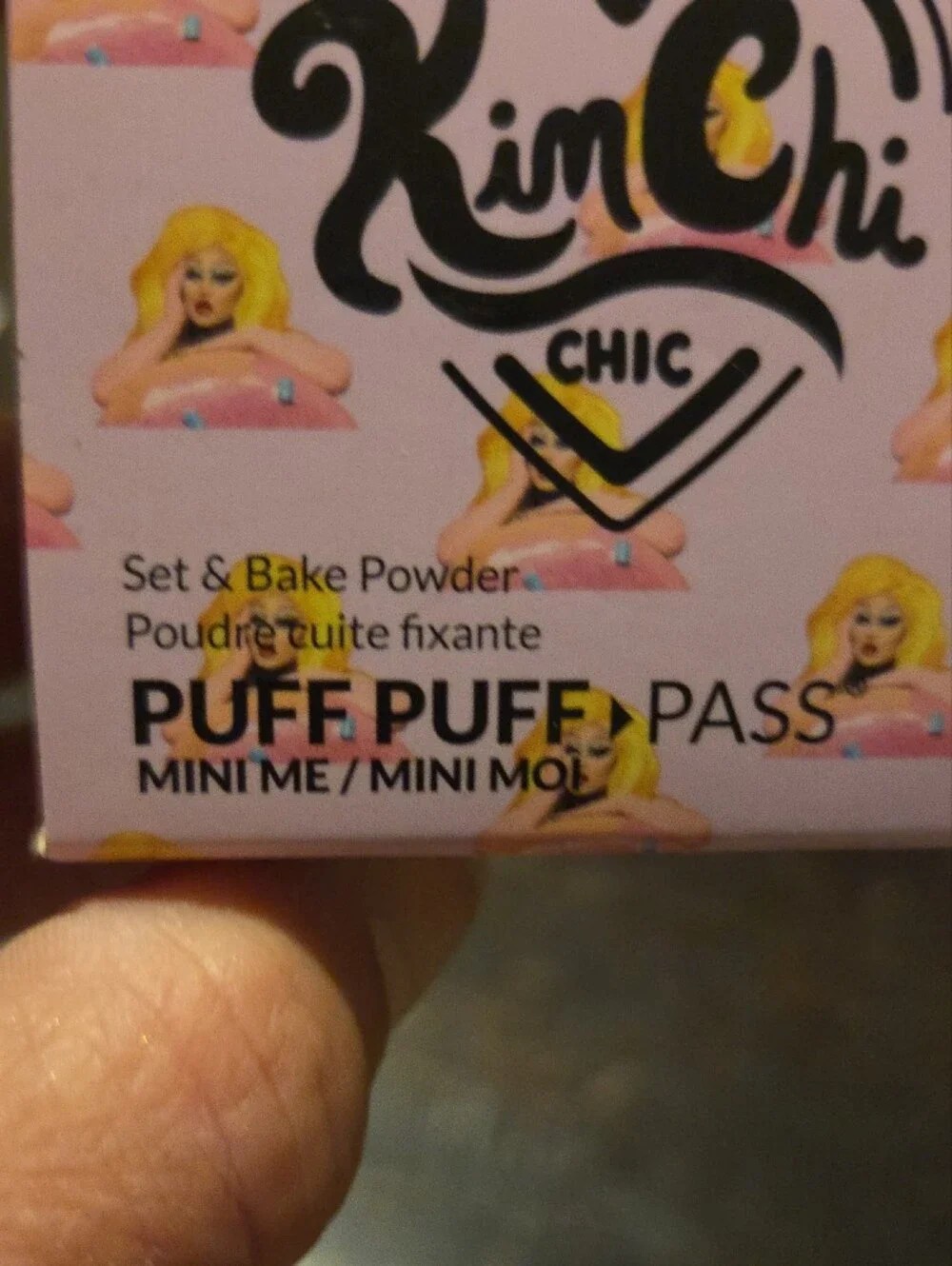Kim Chi Chic Puff Puff Pass Mini Set & Bake Powder - Translucent
